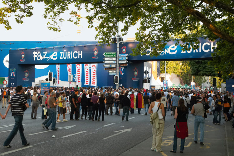 2008 UEFA EURO Public Viewing, Bellevue Platz, Zürich