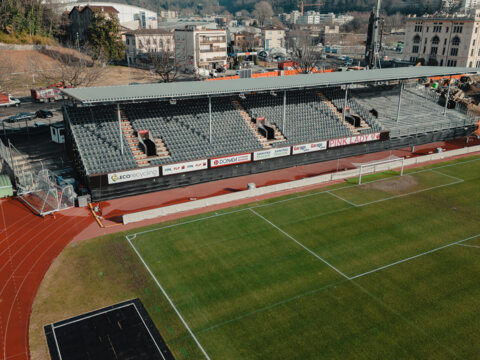 Extension of the Stadio di Cornaredo