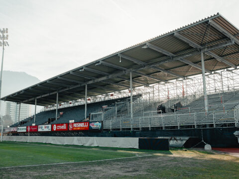 Erweiterung des Stadio di Cormaredo