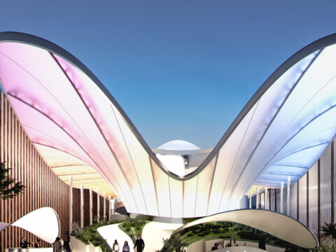 Kuwait Pavillon Rendering, Expo 2025 Osaka