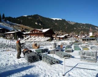 NÜSSLI Eventinfrastrukturen für den AUDI FIS Ski World Cup 2016 in Adelboden