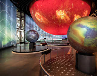Themenpavillon Sphere "Museum of Future Energy"
