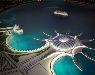 Rendering of Port Doha (2022 FIFA World Cup, Qatar candidacy)