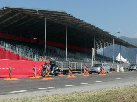 Grandstands for Cycling World Cup in Mendrisio