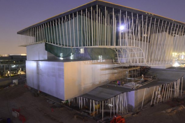 Expo 2020 Dubai: Konstruktive Bauarbeiten des Deutschen Pavillons abgeschlossen