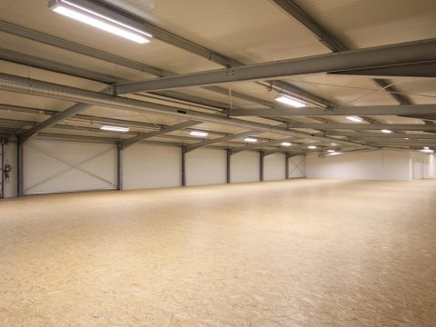 Temporary Hall for Storage and Workshops 
