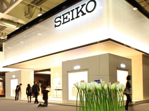 Image: As part of a multi-year contract, NUSSLI built the exclusive SEIKO exhibition stand for the fifth time in a row.