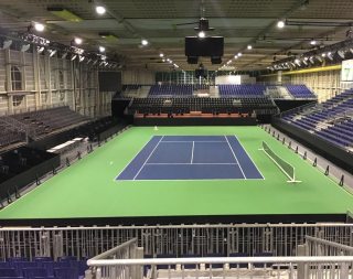 NUSSLI outfits the Palexpo hall for the Fed Cup