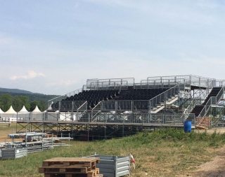Pictures: VIP grandstand at the Openair Frauenfeld