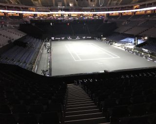 NUSSLI realized four VIP grandstands in the O2 Arena in Prague with more than 3,000 seats.