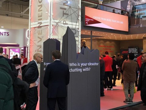 Image: In collaboration with Event Manufaktur, NUSSLI is realizing the 110-square-meter exhibition stand.
