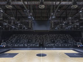 Gracias al equipo de iluminación instalado, el Kia Metropol Arena está equipado para eventos de todo tipo
