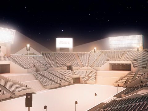 NUSSLI constructs a spectacular arena with 20,000 grandstand seats