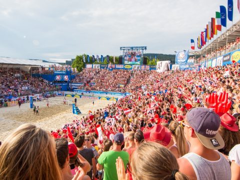 Impressionen Klagenfurt Beach Volleyball Major
