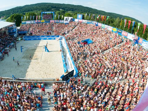 Impressionen Klagenfurt Beach Volleyball Major