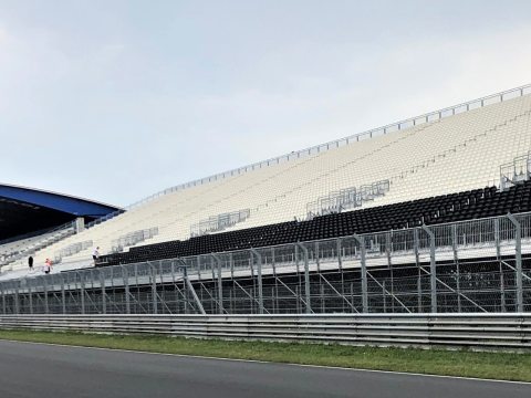 35,000 NUSSLI grandstand seats for the Formula 1 coastal track in Zandvoort  