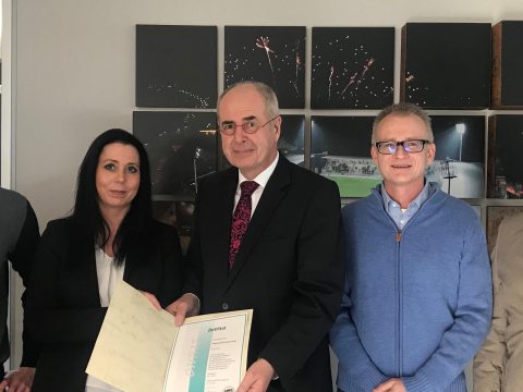 NUSSLI receives the OHRIS certificate once again