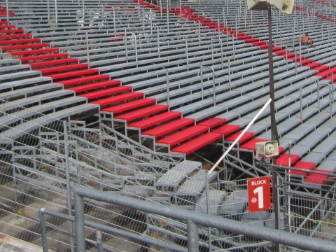 Eine Stadionerweiterung für die Würzburger Kickers.