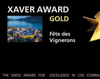 Gold Xaver Award für die Arena der Fête des Vignerons 2019