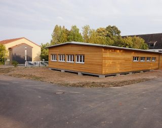 Edificio provisional para la Academia de Policía de Wertheim
